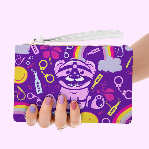 Kinky Bear BDSM Clutch Purse